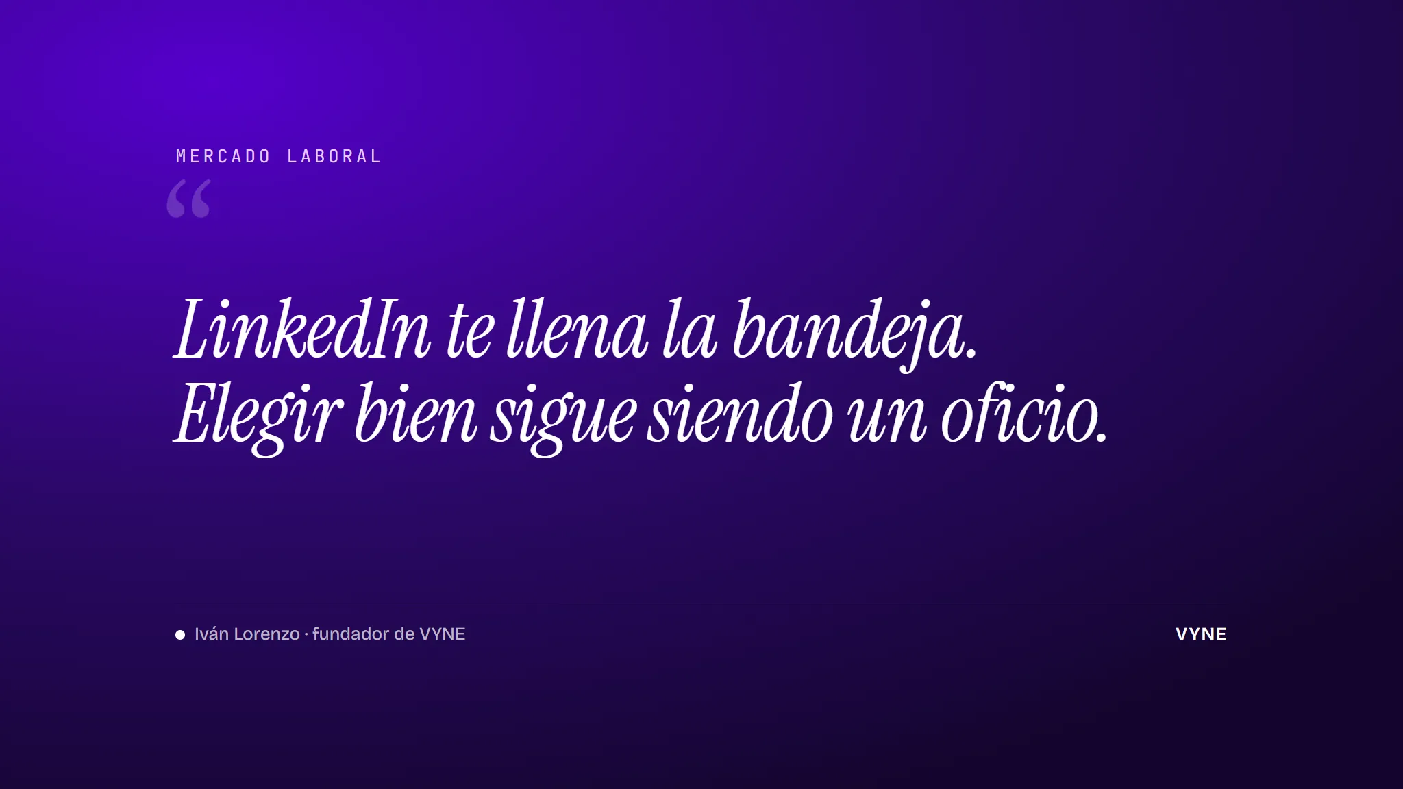 ¿Buscar en LinkedIn o contratar una consultora de selección?