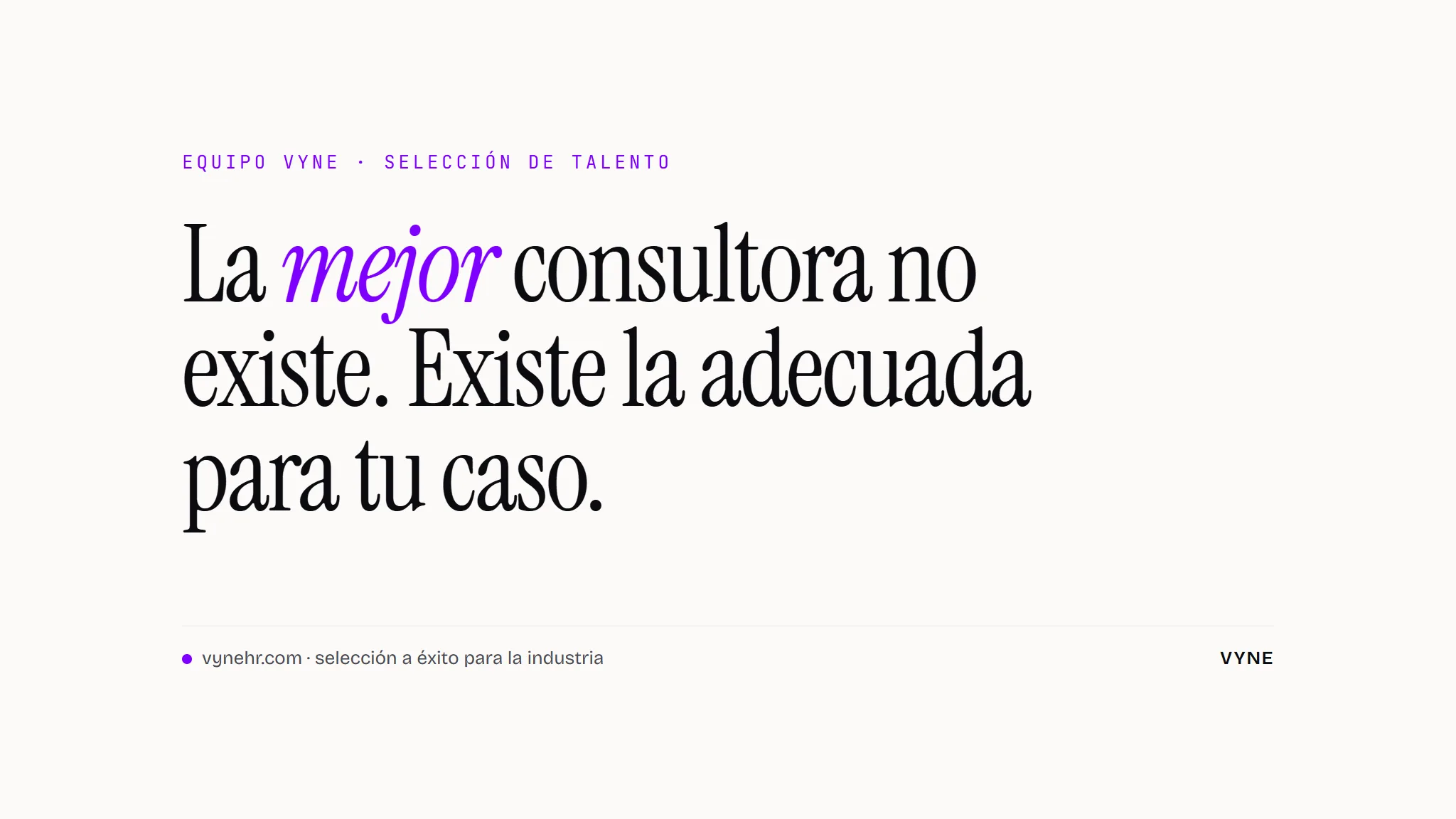 ¿Cuál es la mejor consultora de selección para una pyme industrial?